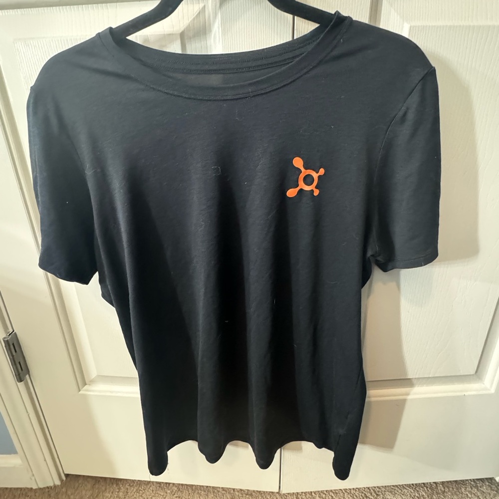 Orangetheory Coach Shirt:                 Nike Black Dri-FIT